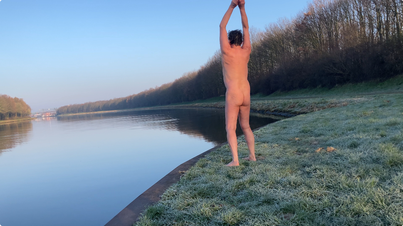 Badestelle am Kanal